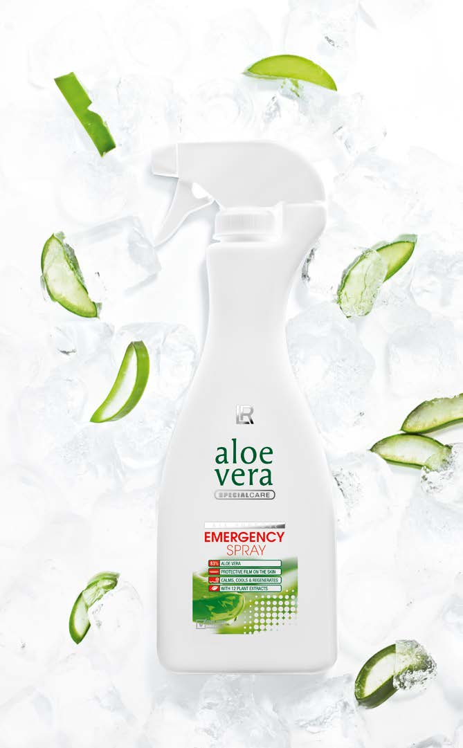 SOS ápolás az aloe vera erejével Kiváló minőség, bevizsgált alapanyagok Sokoldalú tehetség: az aloe vera és tizenkétféle