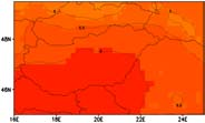 -koncentráció és a változás mértéke között)