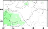 Az év legcsapadékosabb időszaka valamivel előrébb