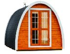 Other products SP01 Sauna Pod Standard set: Pod made from spruce; Outside double doors with a lock and double glass windows; Inside tempered glass door; 2 tempered glass windows in the back wall;