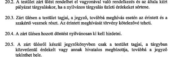 a.) a nemzetiségi önkormányzat e szabályzatának megalkotásához vagy módosításhoz, b.