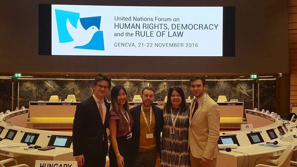 Az első ENSZ Fórum az Emberi Jogokról, Joguralomról és a Demokráciáról November 21-22.