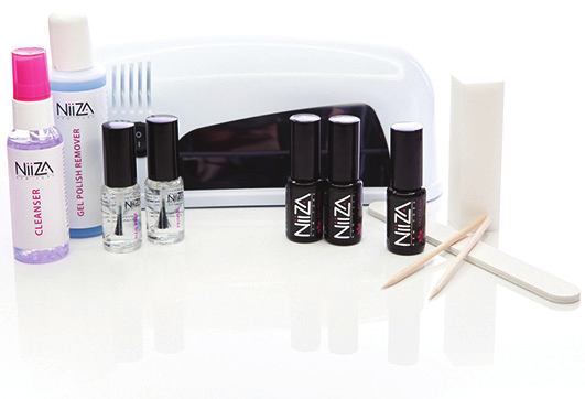 Nail Prep Primer NiiZA Base&Top 2db NiiZA gél lakk Cleanser fixáló 1db körömreszelő Nail Prep Primer NiiZA Base&Top 2db NiiZA