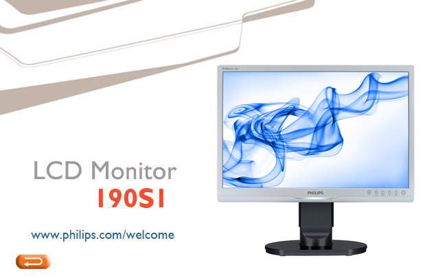 e-manual Philips LCD monitor elektronikus felhasználói kézikönyve file:///d /shirley.