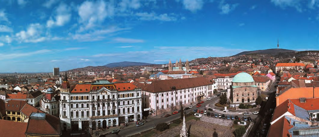 Pécs, a régió és üzleti tevékenységünk központja mányok és a helyi értékek