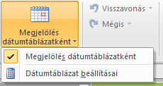 azonos időszakát. Vagy ha van egy dátum típusú oszlopunk a tranzakciókat tartalmazó táblában, akkor függvényekkel ki tudjuk számolni ugyanezt.