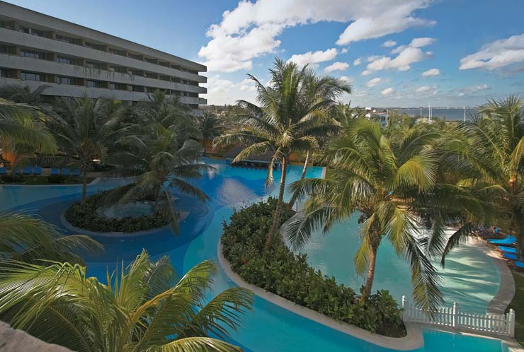 Hotel Melia Habana Szálloda: az ötcsillagos, modern hotel a tenger - parton, Havanna Miramar nevû üzleti és