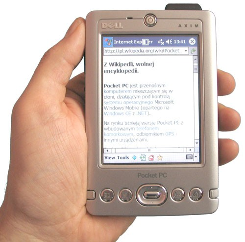 PDA (Personal Digital Assistant) Miniszámítógép, a napi használatban legfontosabb applikációkat tartalmazza (Naptár, Határidőnapló, Címlista, Számológép, Web-böngésző, Játékok).