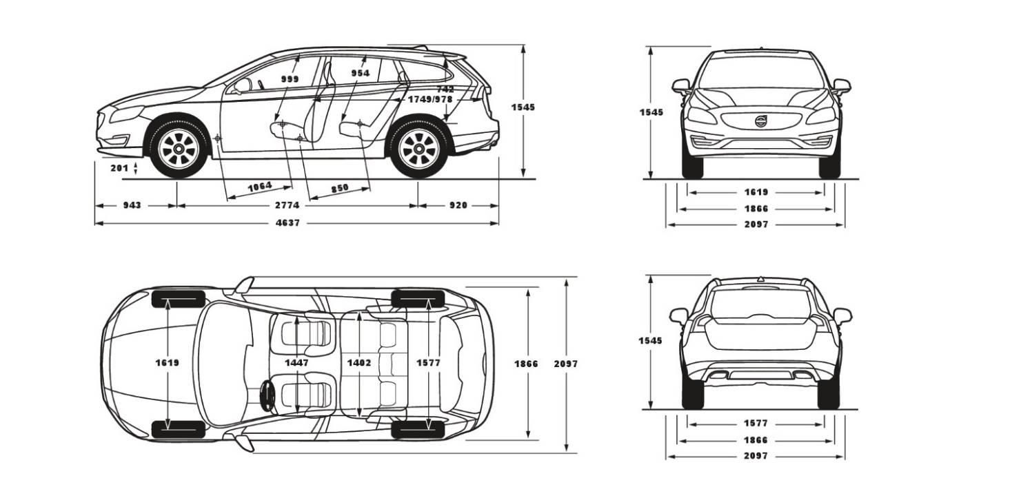 7 VOLVO V60 CROSS COUNTRY MŰSZAKI ADATOK D4 AUT D4 AWD AUT MOTOROK START/STOP START/STOP Motortípus 4-hengeres, 16 szelepes, 5-hengeres, 20 szelepes, common rail turbó common rail turbó Lökettérfogat