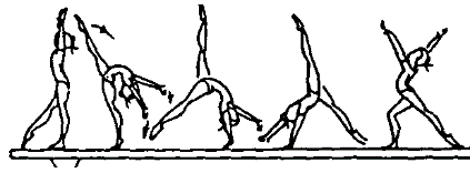 4.000 HOLDS AND ACROBATIC NON-FLIGHT A B C D E F/G 4.109 Walkover bwd, with/without alternate hand support, also with swing down to cross sit 4.209 Walkover bwd, with support of one arm 4.