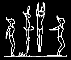 410 1.510 1.610 1.111 Leap with alternate leg change (knees above horizontal) 1.