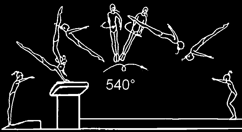 32 Handspring fwd on stretched salto fwd with