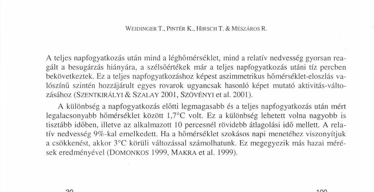 Hőmérséklet Relatív nedvesség 12:00 16:00 20:00 1999. 08. 11. (UTC) 9. ábra.