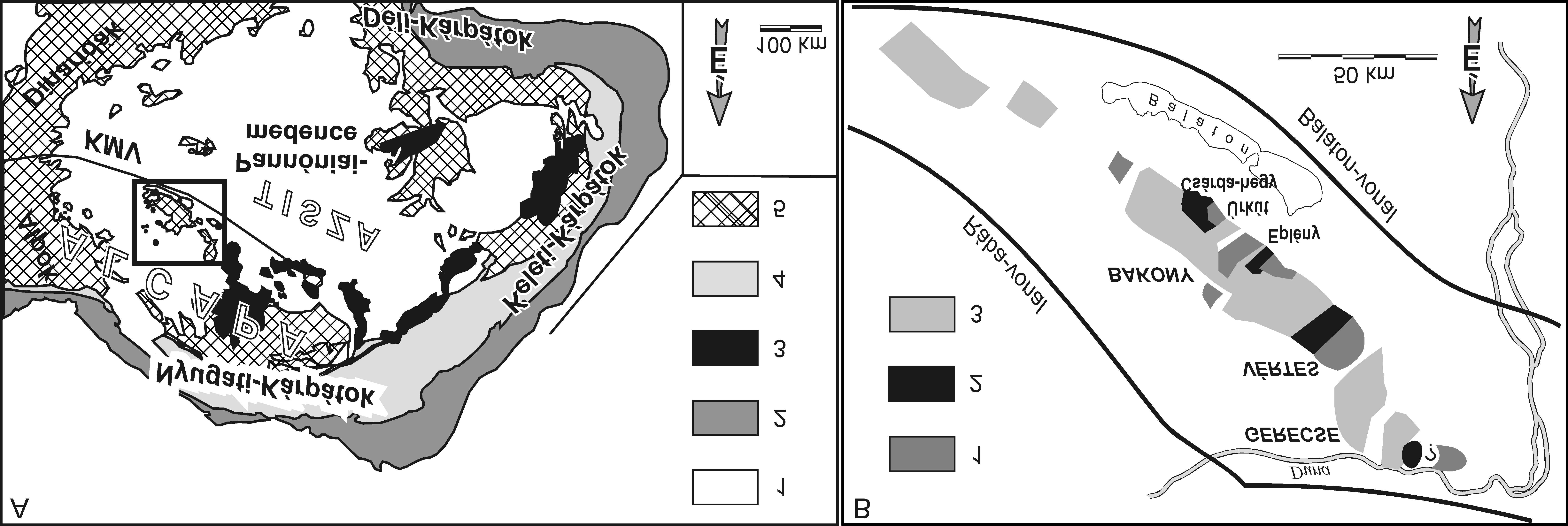 120 BÍRÓ Lóránt, PÁL-MOLNÁR Elemér A bakonyi primer oxidos mangánércek nyomelem- és ritkaföldfém-geokémiai vizsgálata (POLGÁRI et al. 2000, 2012b).