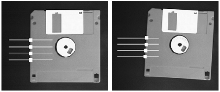 dimenziós) olvasása (barcode reader) Az él-detektálás