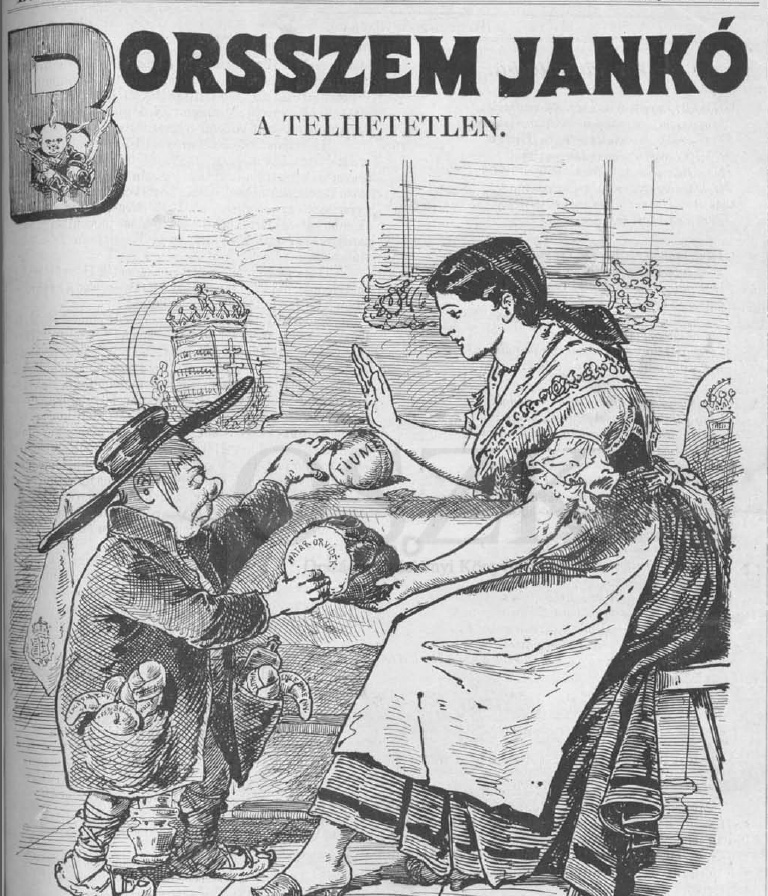 d) Quale problema della politica interna dell'america dell'epoca è rappresentato sul manifesto? (1 punto) 4 punti 7. Le minoranze etniche nell'ungheria dell'era del Dualismo.