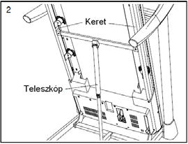 A FUTÓPAD ÖSSZAHAJTÁSA ÉS MOZGATÁSA A FUTÓPAD ÖSSZEHAJTÁSA A TÁROLÁSHOZ Mielőtt összehajtja a futópadot, állítsa a dőlésszöget a legalacsonyabb állásba.