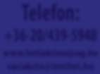 : 06-1/307-6183, 06-30/941-7307, 06-30/940-3131, munkaidőben Tűzifa eladó