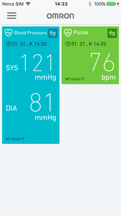 OMRON connect használati segédlet 28.