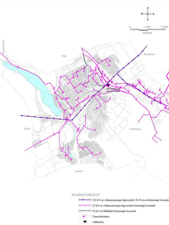 Áramszolgáltatás A településen a Budapesti Elektromos Művek Zrt. Dél-Budai Régiója az áramszolgáltató.