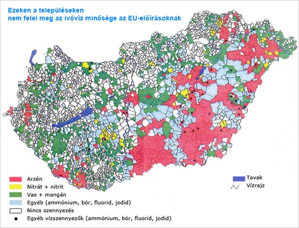 És milyen mértékű a vizeink szennyezettsége? A vízminőséget illetően az EU hazánkat az alacsony kockázatú országok közé sorolta. Vannak azonban figyelmeztető jelek.