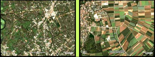 ipari és s lakóö óövezeti) terület (Ho( Chi Minh Várostól É-ra),