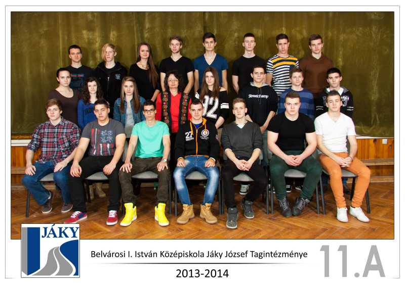 Osztályfőnök: Mészáros Gábor Bálint Márk, Bognár Kevin Tamás, Cserni Sándor, Csurgai-Horváth Norbert, Dezső Krisztián, Fekete Katalin, Fésüs Márk Zsolt, Földesi Roland, Glück Ádám, Hamary Dávid