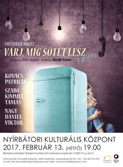 00 órától, elsősorban azok, akik felnőtt színházi bérlettel rendelkeznek, bár jegyek korlátozott számban még kaphatók. Három idegen férfi találkozik egy üres lakásban.