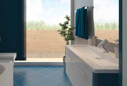 Bathrooms and restrooms feature high quality floors and wall cladding, based on the customer s own preferences.