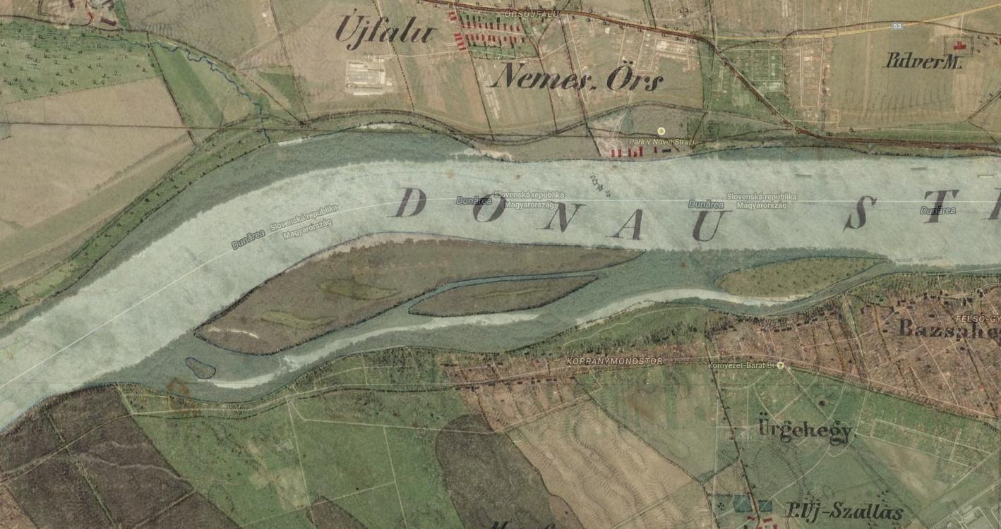 Koppánymonostori mellékág (46. ábra) 1 775+800-1 771+900 fkm között a Duna jobb partján helyezkedik el. A mellékág alsó vége a torkolatnál közvetlen kapcsolatban van a Dunával.