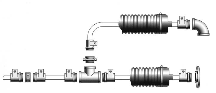 Bekötési példák Leágazások és csatlakozások Aknatelepítés Aqua Twin 1. épület Thermo Twin 1. épület Thermo Twin 1. épület Thermo Twin 2.