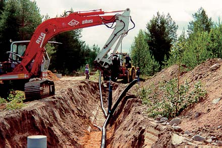 A termék elônyei Az Ecoflex szemmel láthatóan kiváló termékei és szervízszolgálata miatt könnyû a munka az építési területen és mindig garantált a