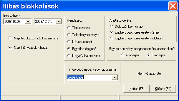 - 36 - A nymtatásra a feltétel szerint lekért lista tördelésére - vnatkzóan is van tvábbi beállítási lehetőség A listán lévő adattartalmak rendezésére is több lehetőség adtt.