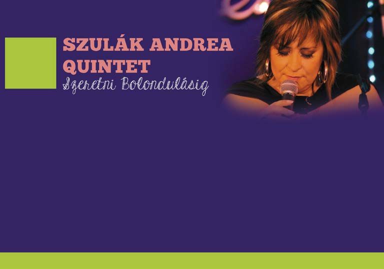 Szűcs Gabriella is a true jazz diva, founder member of the legendary Hungarian formation, Cotton Club Singers.