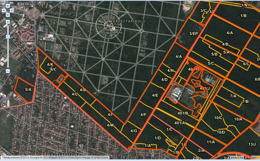 2014. évre tervezett erdőgazdálkodási tevékenységek a X. kerületben: Fahasználat módja Községhatár Tag Részlet Teljes terület (ha) TRV Budapest X. 4 F 5,14 TI Budapest X. 4 E 4,92 TI Budapest X.