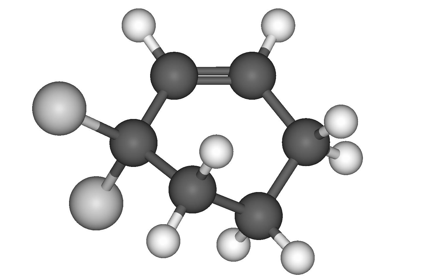 12 M081-431-1-2M 11. Napišite strukturno, molekulsko in empirično formulo organske spojine, ki je predstavljena z modelom.