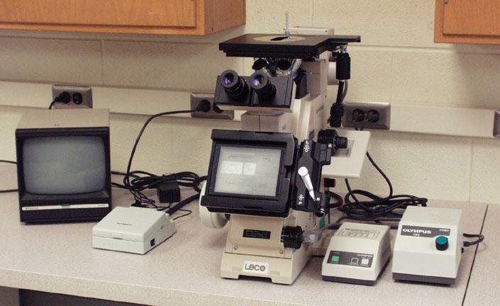 Optikai mikroszkópos vizsgálat fázisok elkülönítése