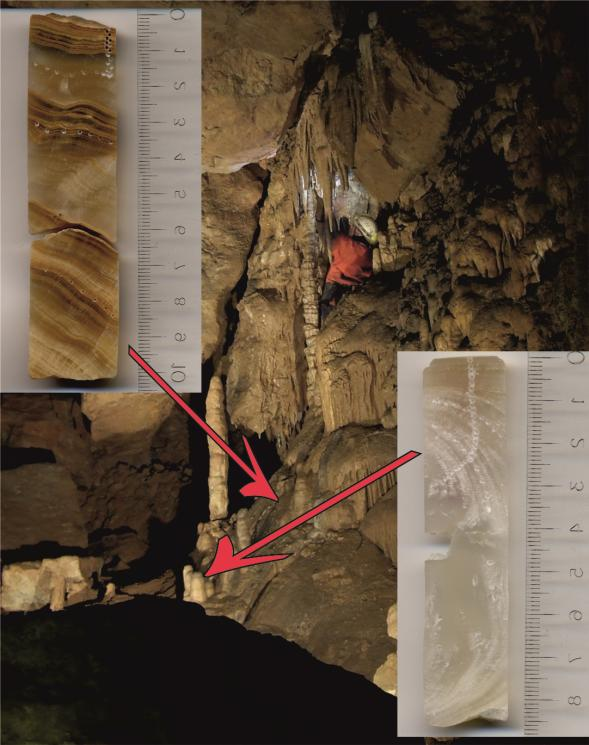 Paleoklimatológiai vizsgálatok az Abaligeti-barlangban 2011 nyarán elkezdett kutatásunk célja a Mecsek-hegységben található főbb recens édesvízi mészkő kiválások vizsgálatán keresztül a kutatási