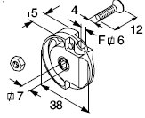 08/03 Kurblis hajtómű törhető hajtókarhoz, fali átvezetéshez áttétel: 2,8/1 terhelés: 28 kg RC.170 ROLÓCSŐ: 38 MM VÉGDUGÓ: RC.220 ROLÓCSŐ: 45 MM VÉGDUGÓ: RC.