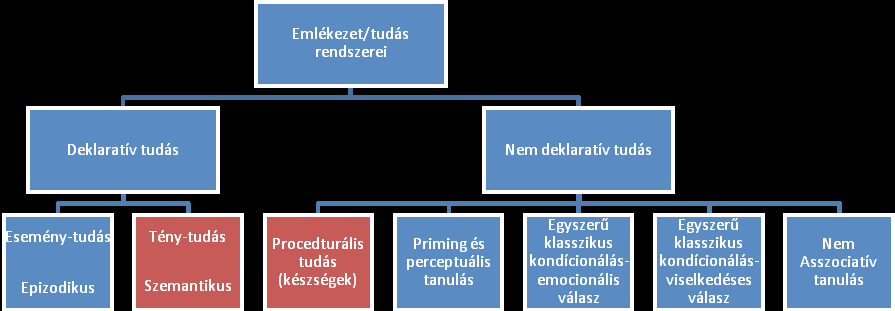 1 ábra: A tudás különböző rendszerei.