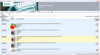 Elektronikus árlista, elektronikus nagykereskedelmi értékesítéshez A Siemens Ipar szektor teljes beszerezhet kínálata elérhet elektronikus nagykeresked inknél az elektronikus árlistában.