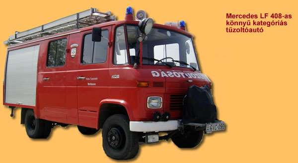1998-ban jelentős előrelépést hozott, hogy a németországi Warthausenből egy Mercedes tűzoltóautót kapott Jászkisér adományként.