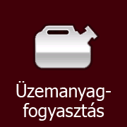 Az Üzemanyag-fogyasztás menü használatával nyomon követheti a jármű fogyasztását még abban az esetben is, ha nem használ navigációs segítséget valamennyi útja során.