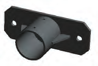 Bracket with 1 optical unit - large U type