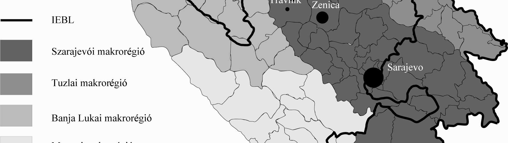 harmadik (107 ezer fő 1971-ben, 132 ezer fő 1991- ben) Mostar pedig a negyedik (89 ezer fő 1971-ben, 126 ezer fő 1991-ben).