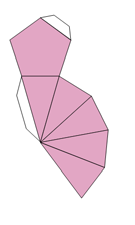 0883. Gúla, kúp, gömb A gúla, a kúp, a gömb térfogata Tanári útmutató 1 Négyszögalapú szabályos gúla: a = 5 cm; m o = 7 cm; M = 6,5 cm.