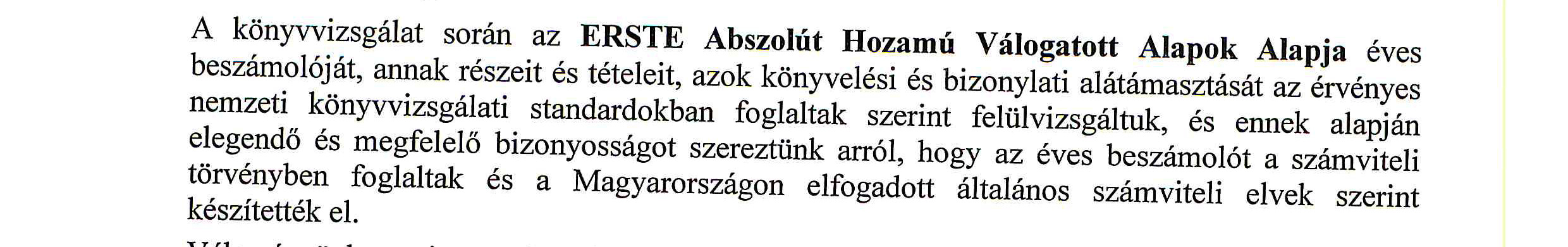 Erste Abszolút