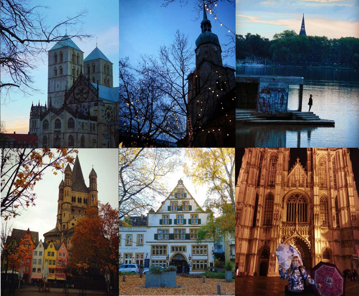 Münster, Köln, Paderborn, -saját fényképeim Csak azt tudom elmondani, amit nekik.