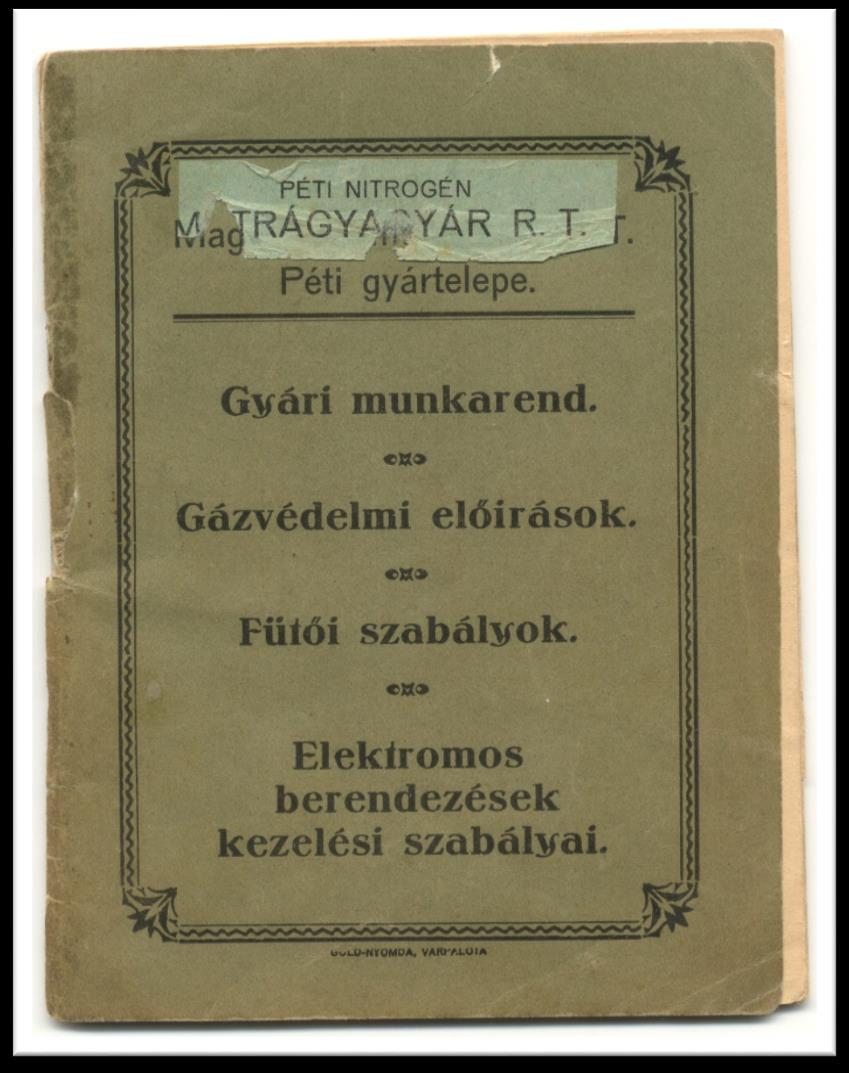 1. A biztonsági kockázat értékelések kialakulása és fejlődése 1.1. A biztonsági kockázatok kezelése a régmúltban és a rendszerváltás előtt üzemeltetési és technológiai utasítások (termelés-biztonság,