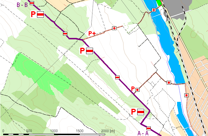 1 km múlva, a főút keresztezésénél pékséget találsz, a következő